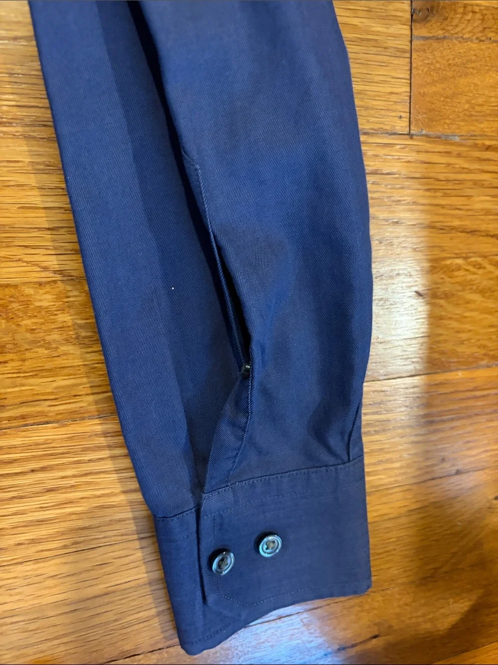 Banana Republic Navy Blue Long Sleeve Dress Shirt